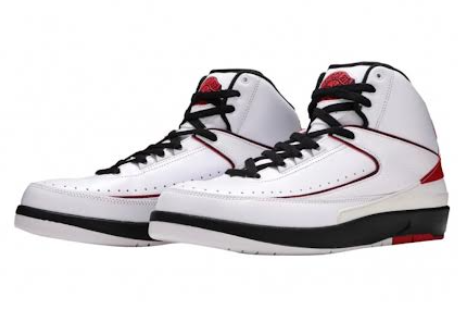 Uabat Jordan 2 Retro QF White Varsity Red, 395709-101(Pre-sale)