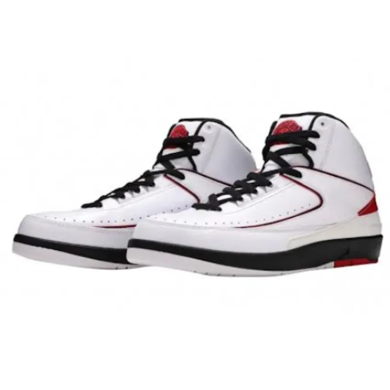 Uabat Jordan 2 Retro QF White Varsity Red, 395709-101(Pre-sale)