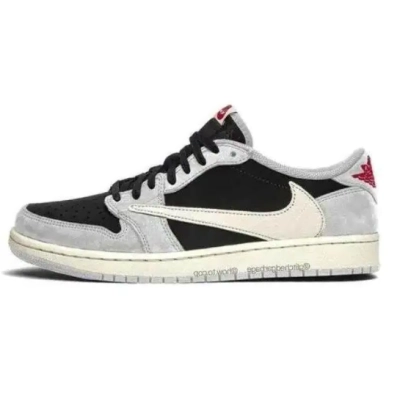Uabat Jordan 1 Low Travis Scott black phantom(Pre-sale） 01