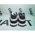 Uabat AMIRI Skel Top Low Black White, MFS003-004