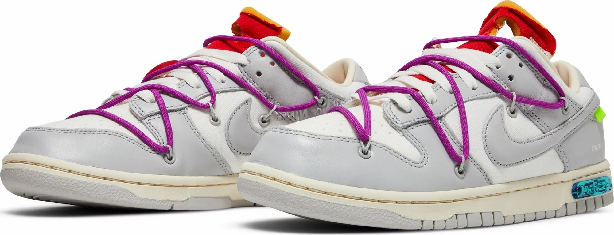 Uabat OFF WHITE x Dunk SB Low The 50 NO.45, DJ1602-101