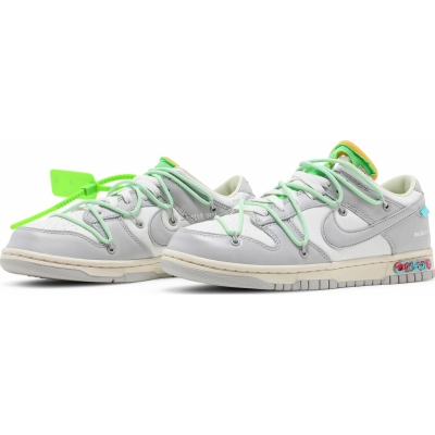 Uabat OFF WHITE x Dunk SB Low The 50 NO.7,DM1602-108 01