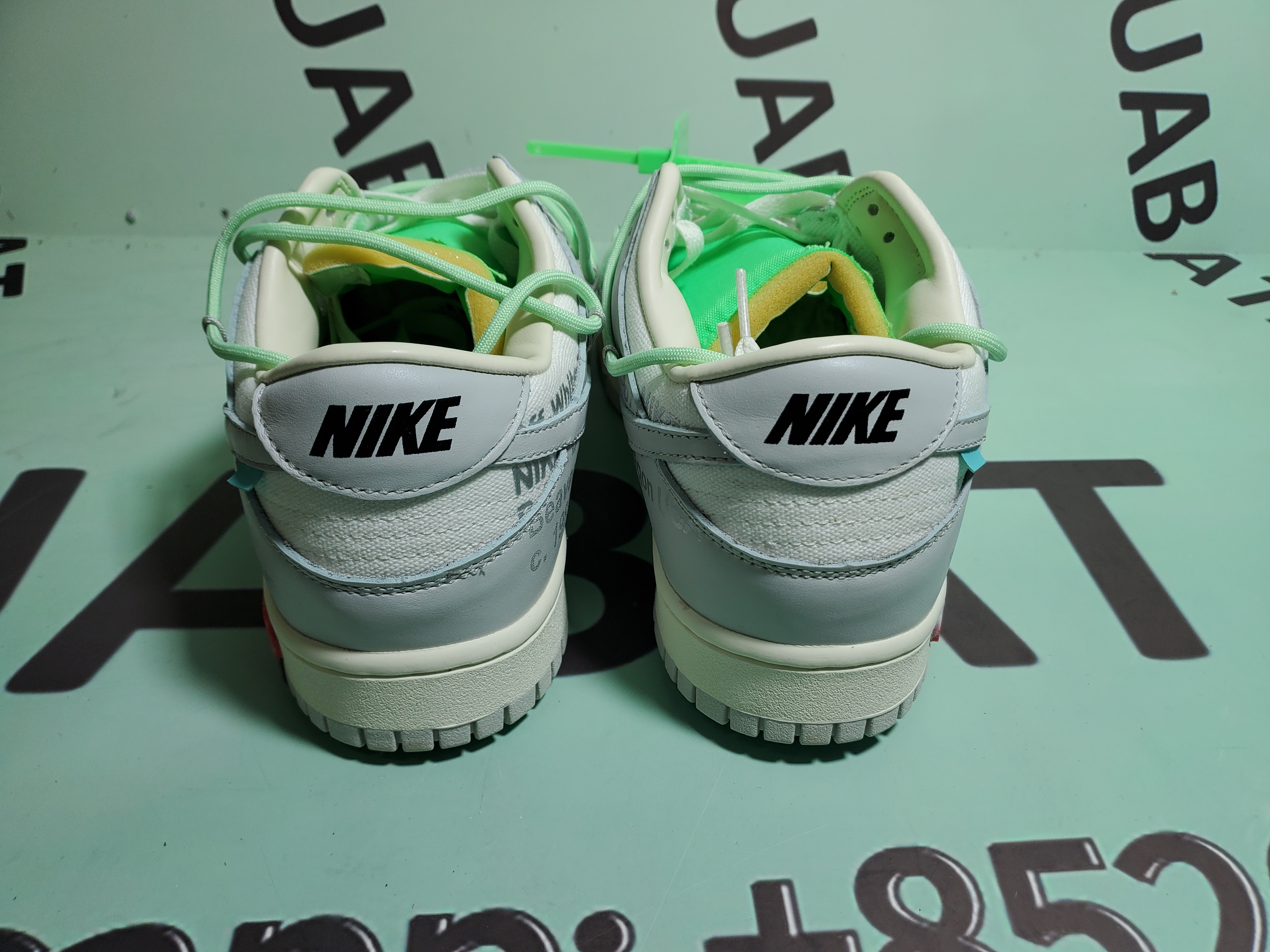 Uabat OFF WHITE x Dunk SB Low The 50 NO.7,DM1602-108