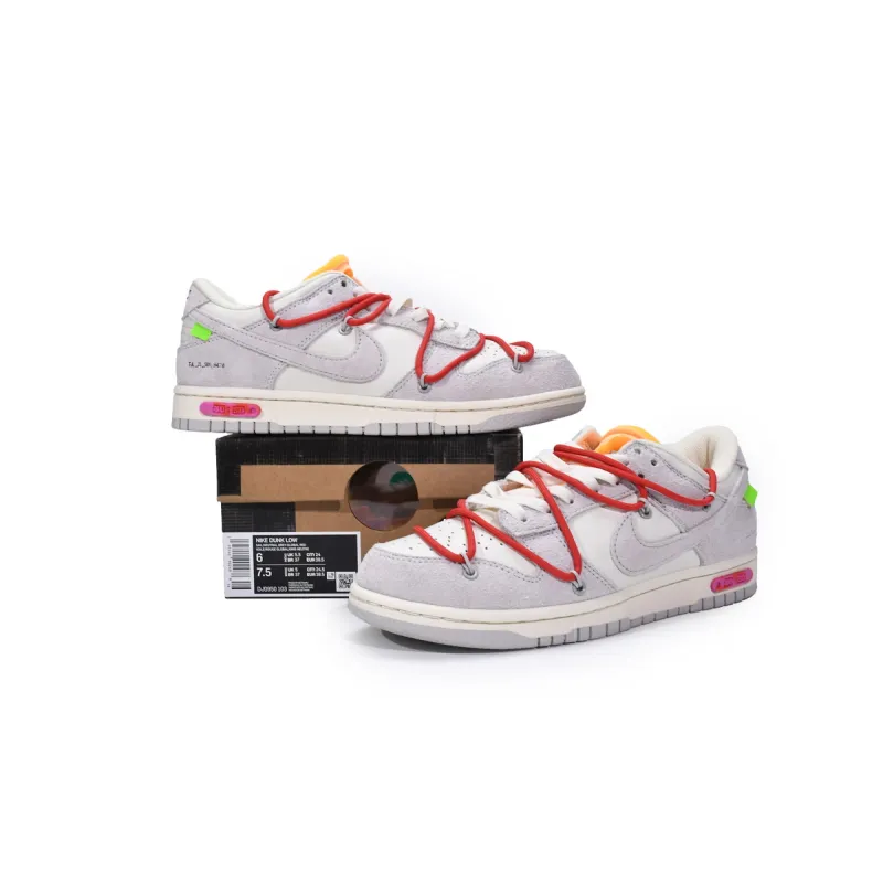 Uabat Off-White x Dunk SB Low The 50 NO.40,DJ0950-103