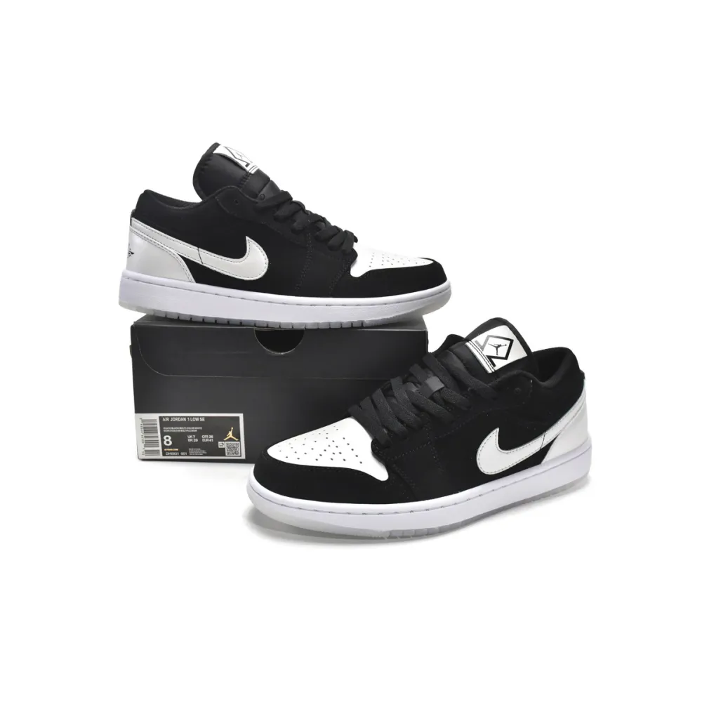 OG Jordan 1 Low Diamond Shorts, DH6931-001  