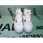 Uabat Jordan 4 Retro Metallic Orange,CT8527-118 