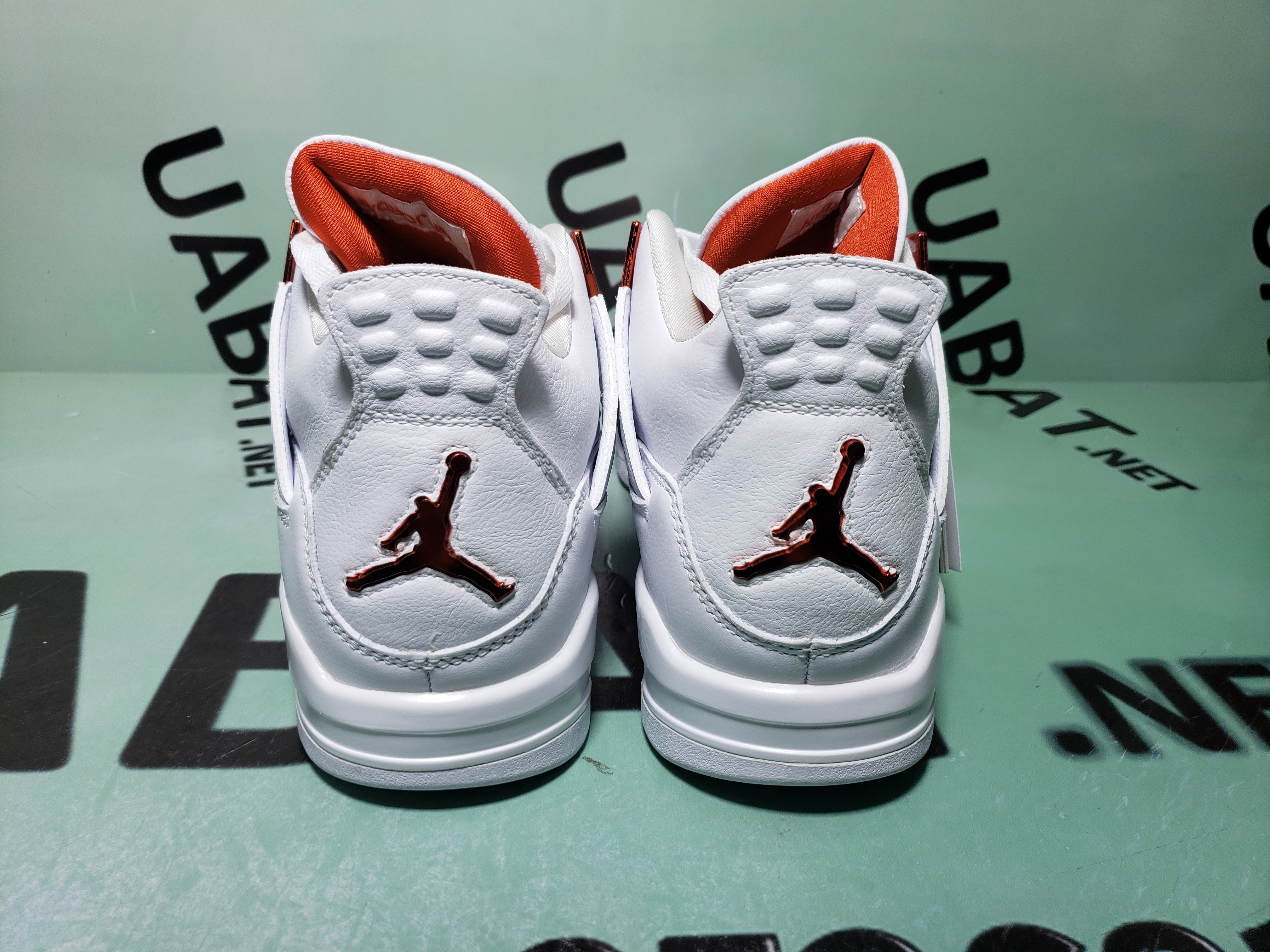 Uabat Jordan 4 Retro Metallic Orange,CT8527-118 