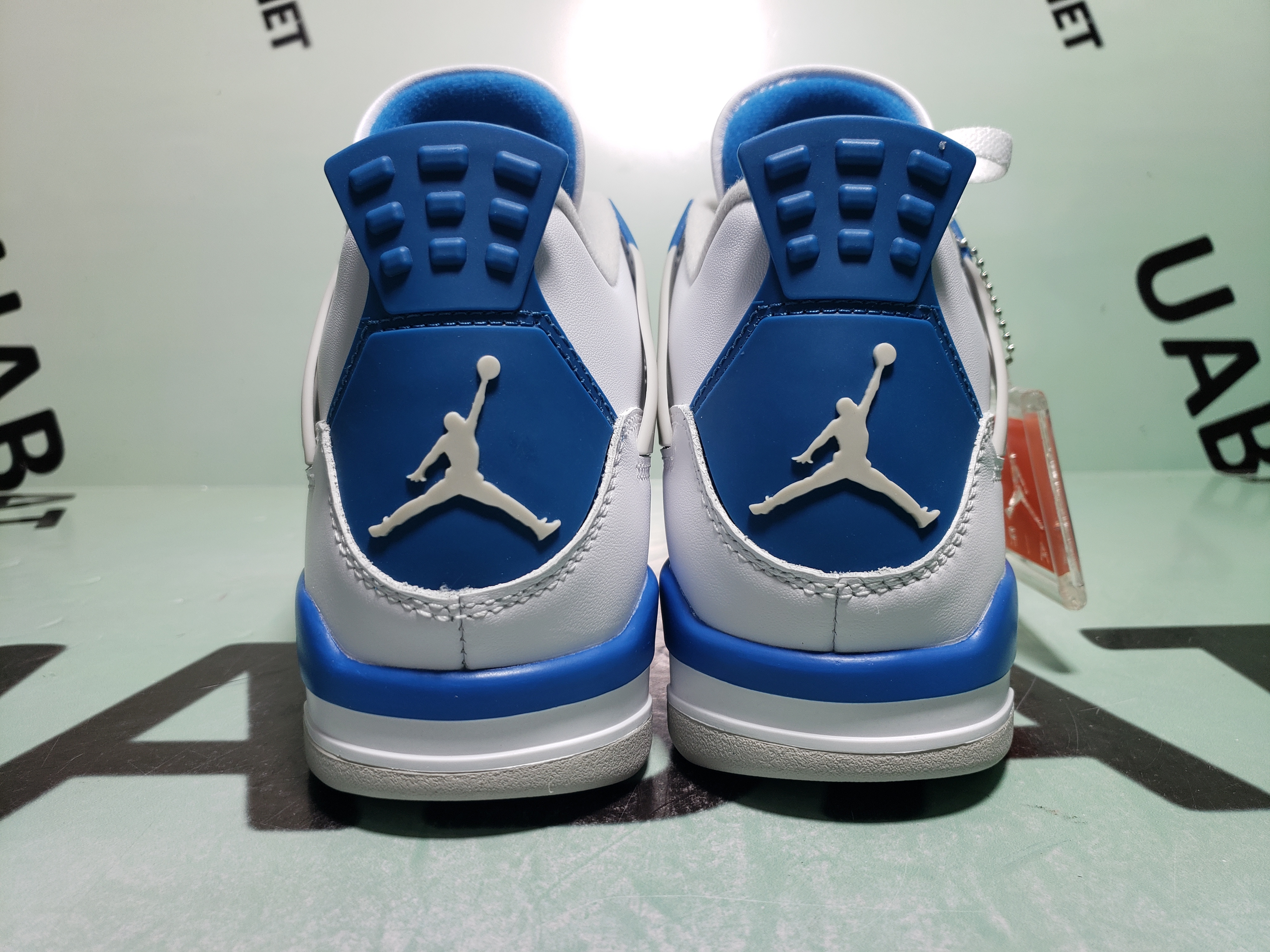 Uabat Jordan 4 Retro Military Blue , 308497-105    