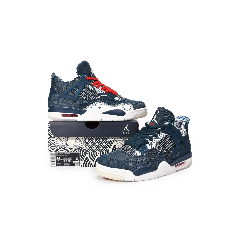 Uabat Jordan 4 Retro SE Deep Ocean, CW0898-400   