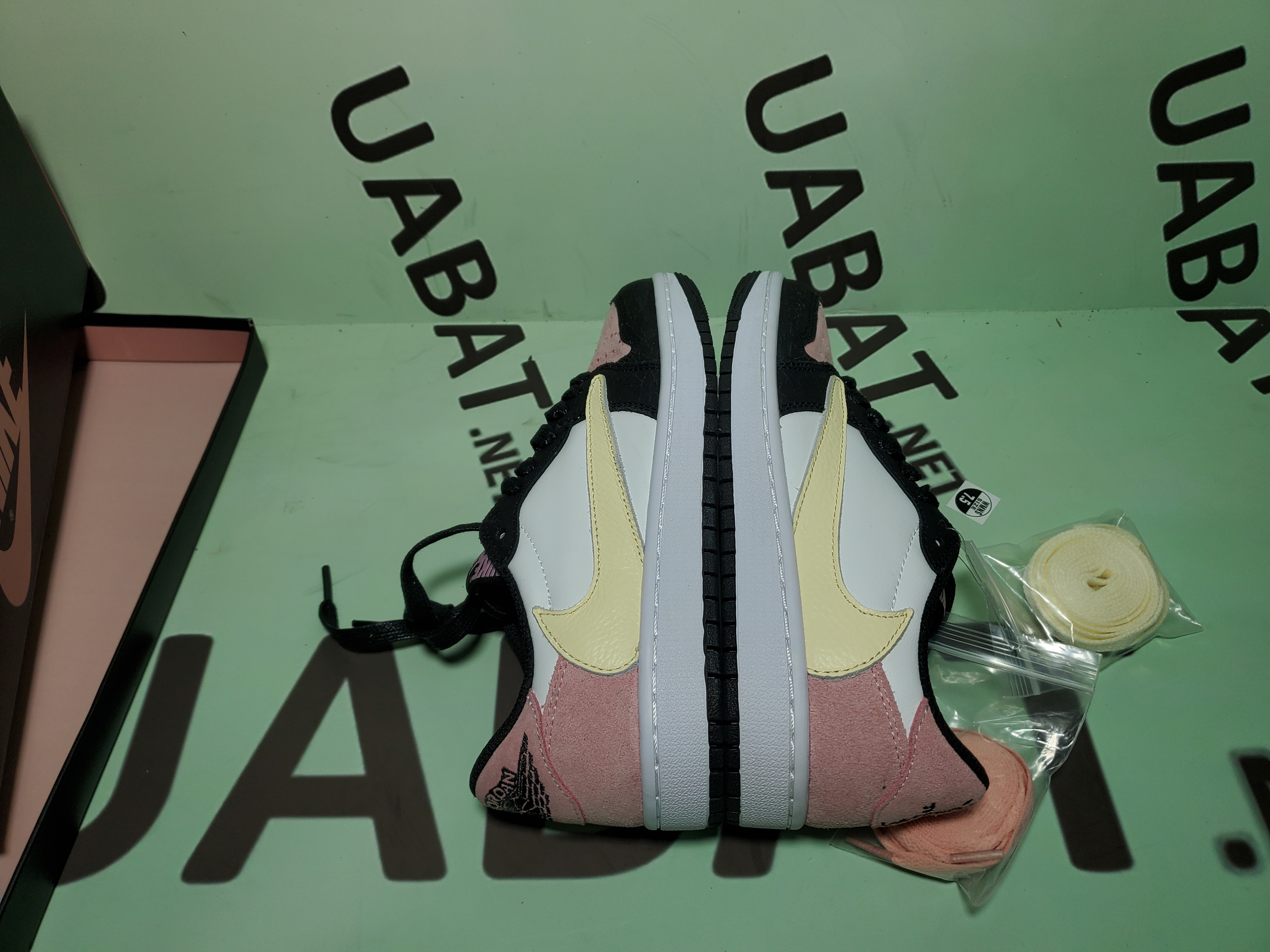 Uabat Jordan 1 Retro Low SP Travis Scott Black Red,  DM7866-066