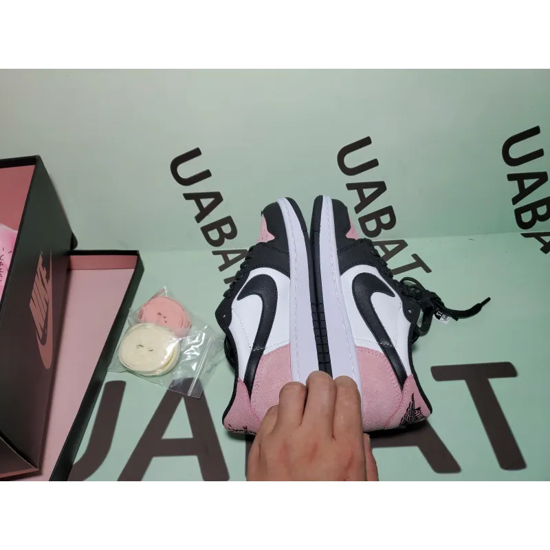 Uabat Jordan 1 Retro Low SP Travis Scott Black Red,  DM7866-066