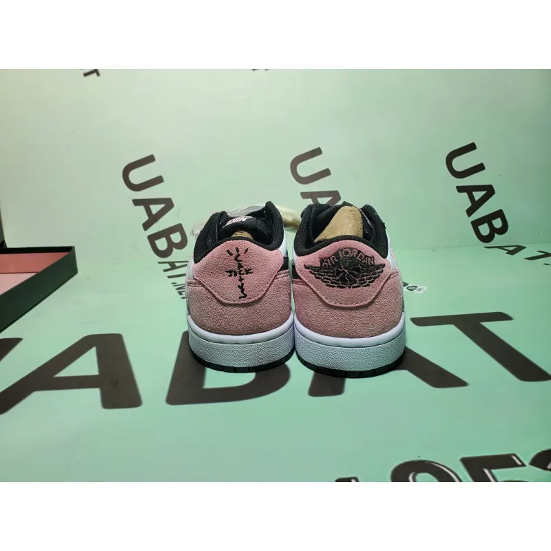 Uabat Jordan 1 Retro Low SP Travis Scott Black Red,  DM7866-066