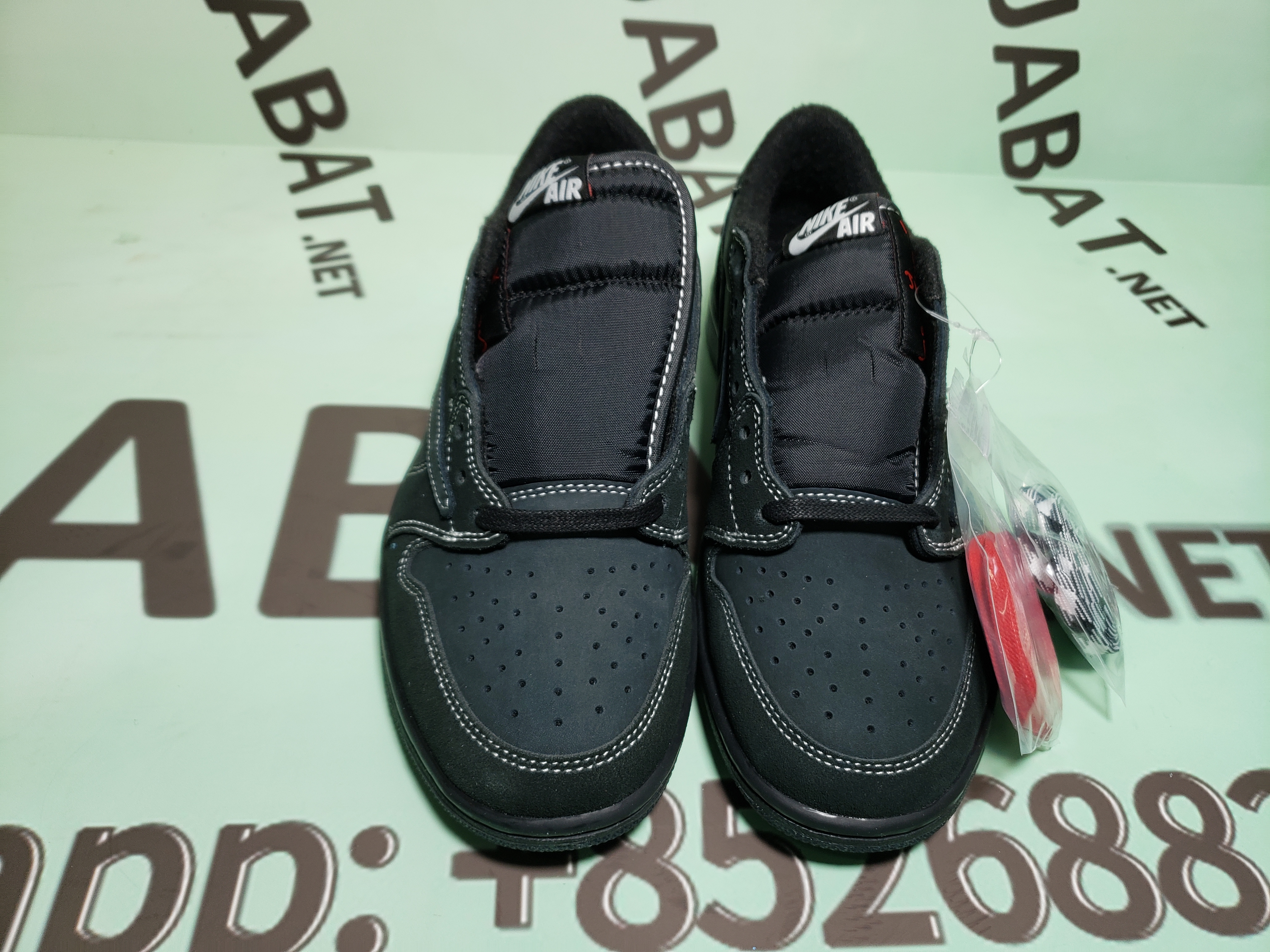 Uabat Jordan 1 Retro Low SP Travis Scott Black Phantom,  DM7866-001