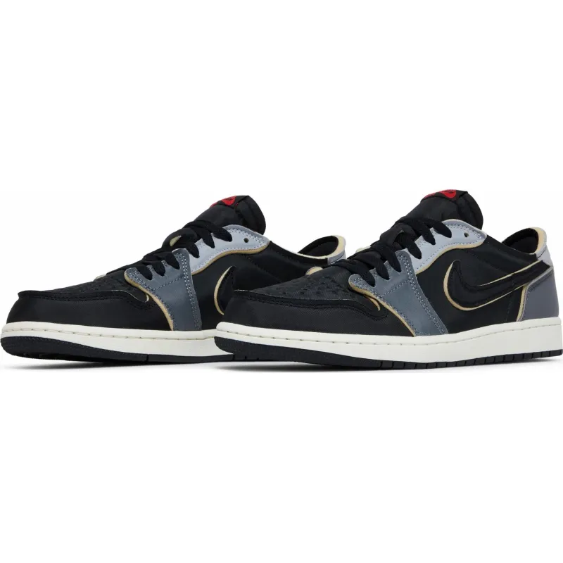 OG Jordan 1 Low OG EX Black Smoke Grey ,DV0982-006  