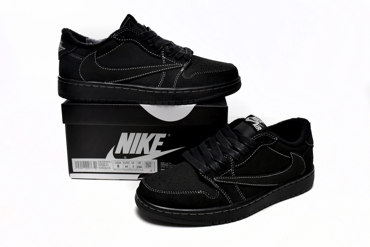 OG Jordan 1 Retro Low OG SP Travis Scott Black Phantom ,DM7866-001  