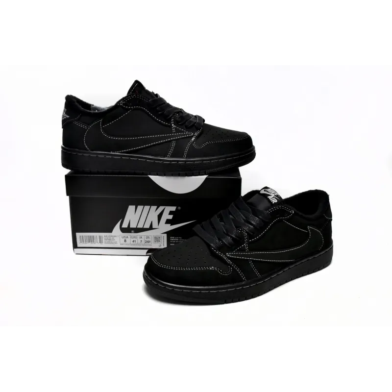 OG Jordan 1 Retro Low OG SP Travis Scott Black Phantom ,DM7866-001  