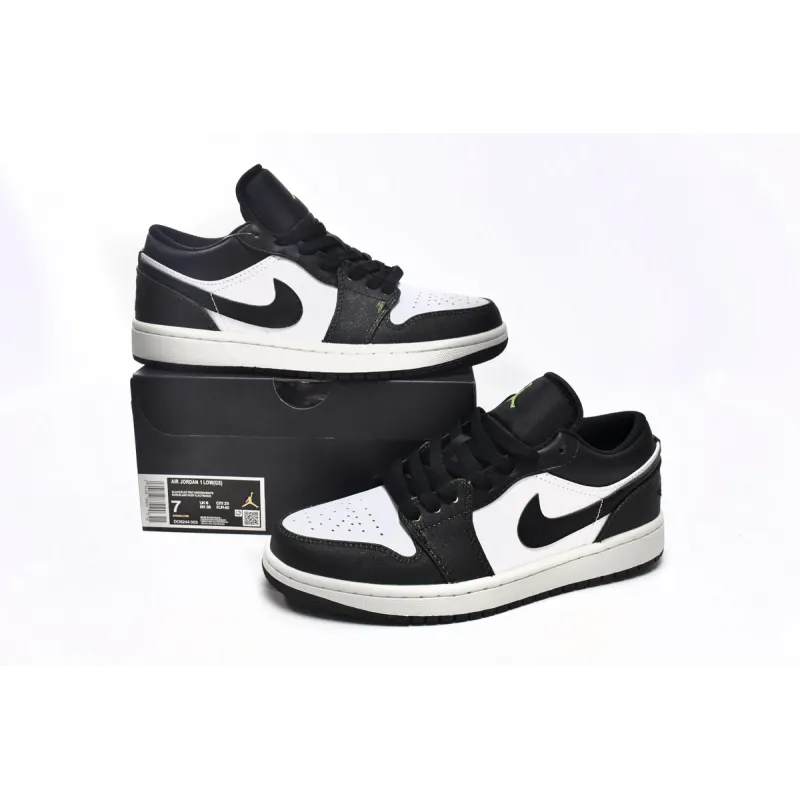 OG Jordan 1 Low Wear Away Electric Green ,DO8244-003  