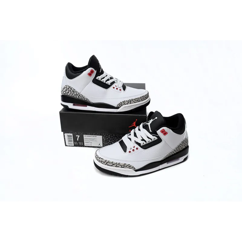 OG Air Jordan 3 Retro Infrared 23, 136064-123