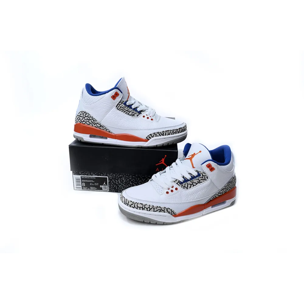 OG Air Jordan 3 Retro Knicks, 136064-148   