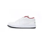 OG Jordan 1 Low White Gym Red Black ,  553560-164    