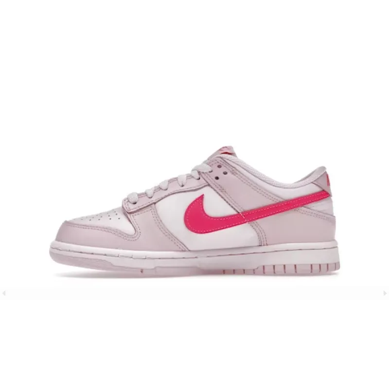 Uabat Dunk Low Triple Pink, DH9765-600