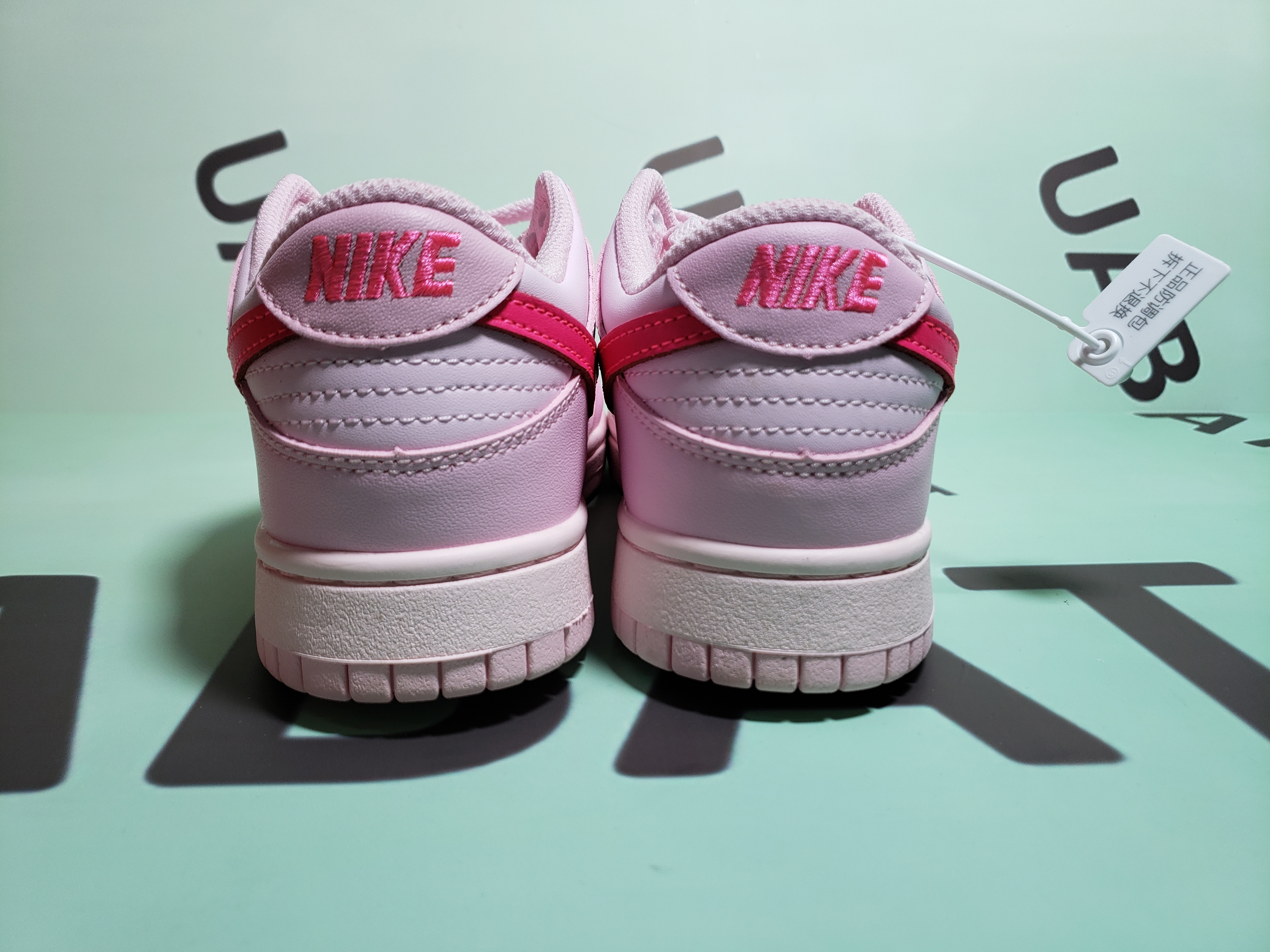 Uabat Dunk Low Triple Pink, DH9765-600