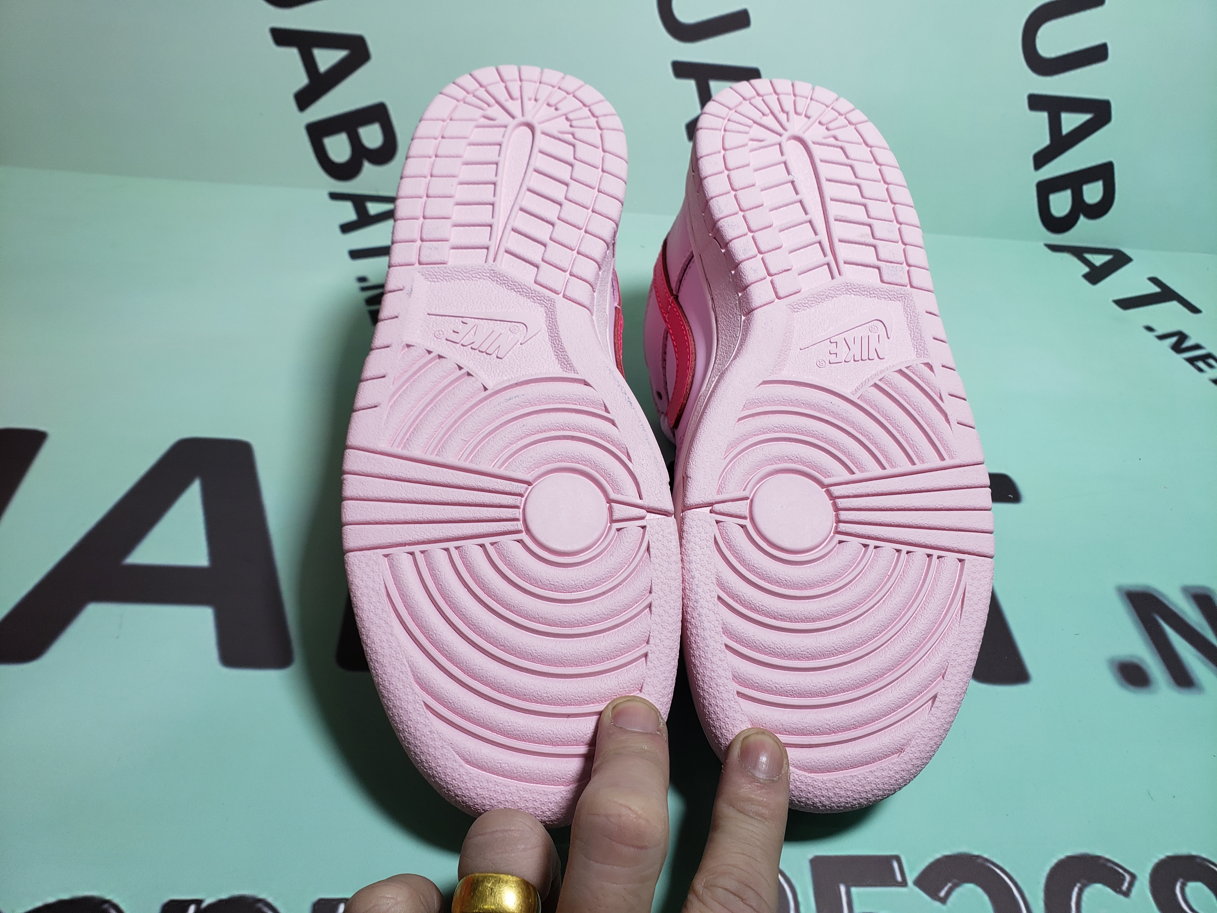 Uabat Dunk Low Triple Pink, DH9765-600