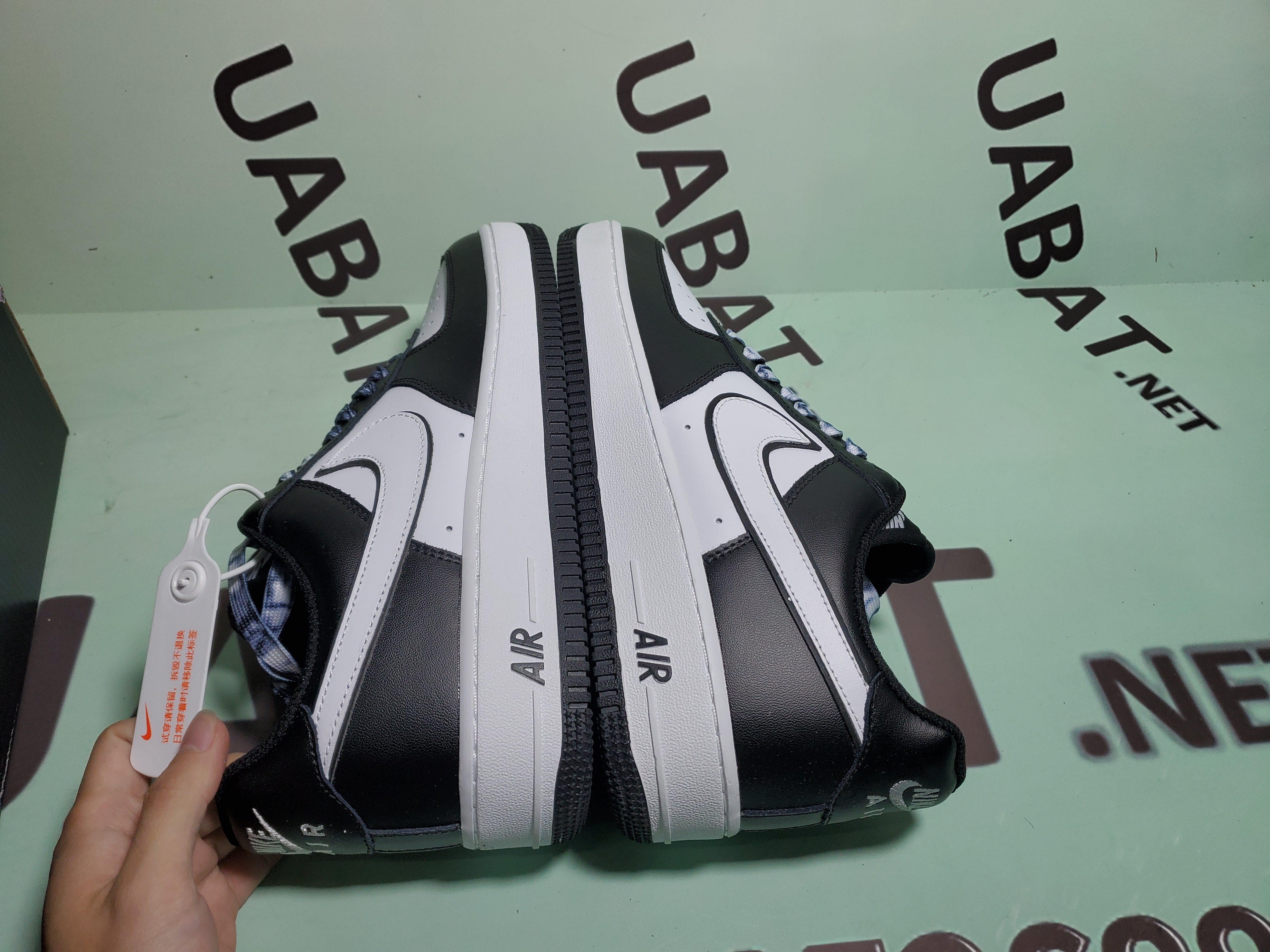 Uabat Air Force 1 '07 Low White Swoosh Panda, DV0788-001