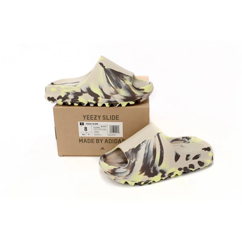 OG Yeezy Slide Enflame Oil Painting Ink Yellow, FZ5899