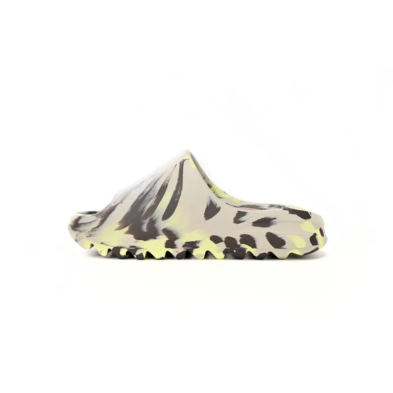 OG Yeezy Slide Enflame Oil Painting Ink Yellow, FZ5899