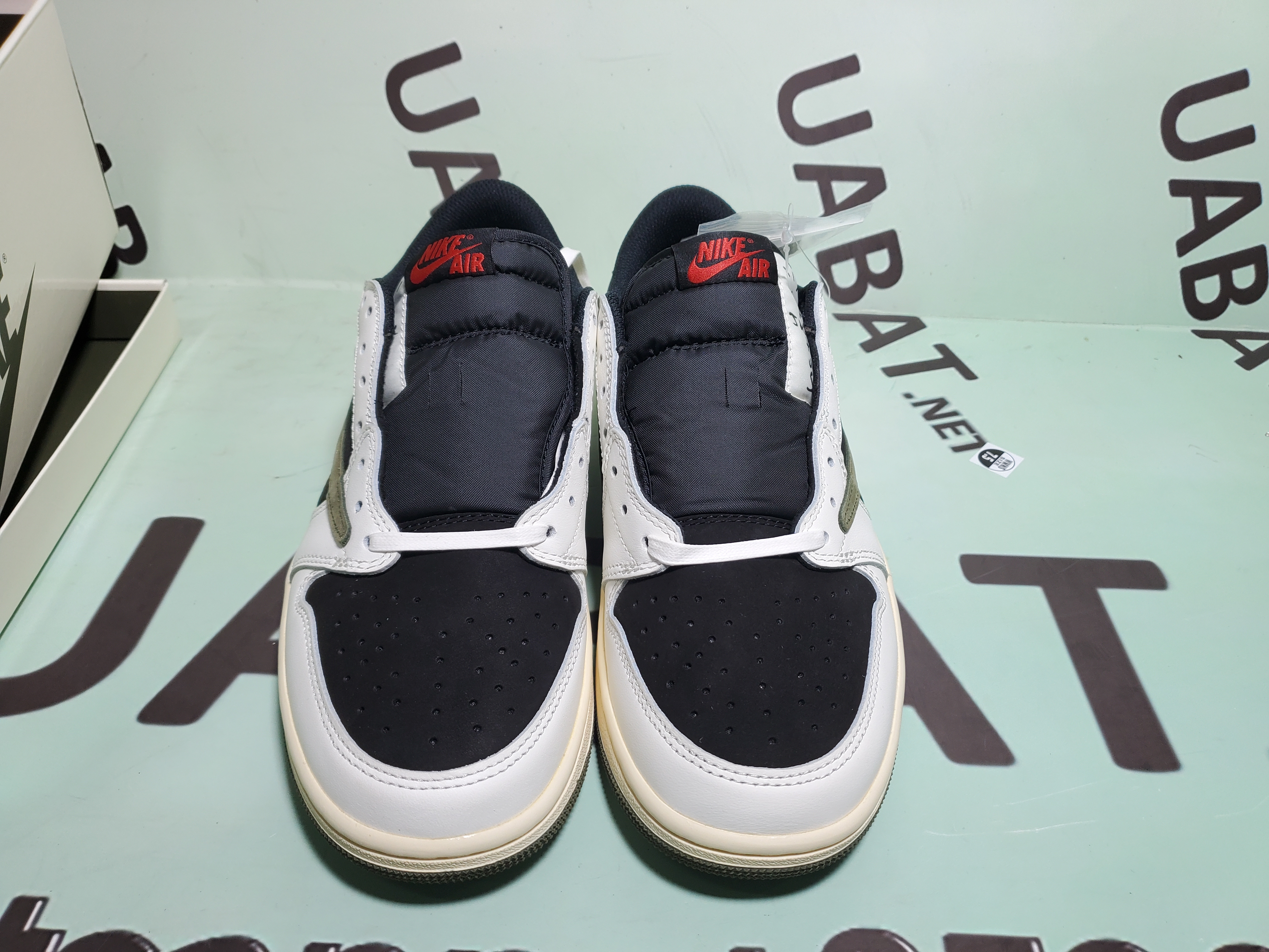 Uabat Jordan 1 Retro Low OG SP Travis Scott Olive, DZ4137-106   