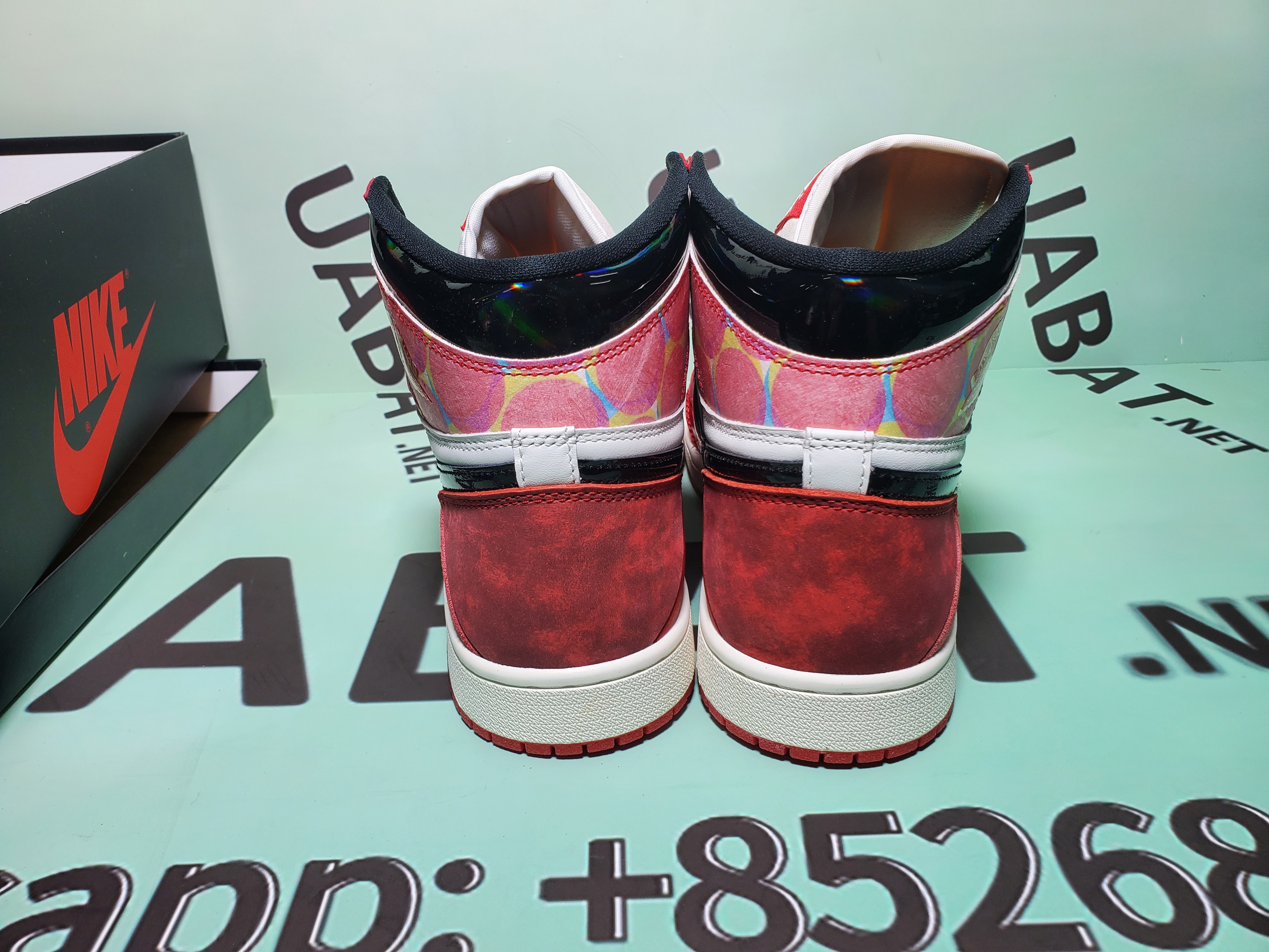 Uabat Jordan 1 High OG Spider-Man Across the Spider-Verse,  DV1748-601   