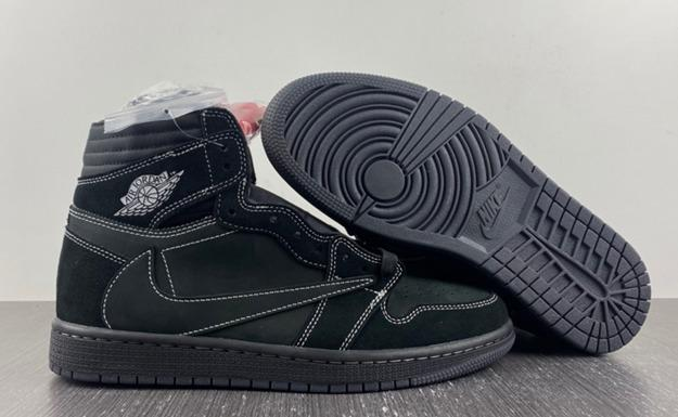 Uabat Uabat Jordan 1 Retro High SP Travis Scott Black Phantom  