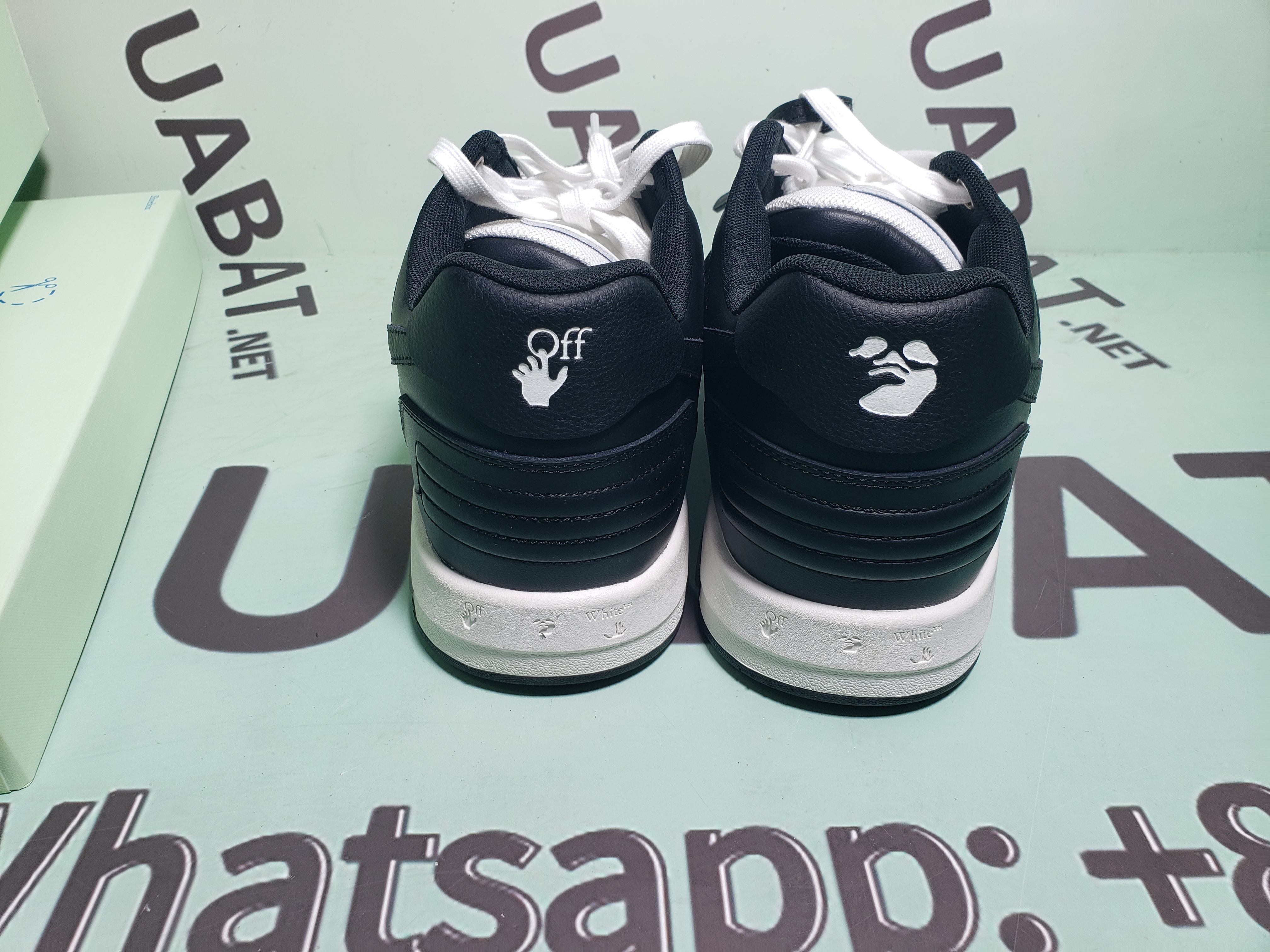 Uabat OFF-WHITE Out Of Office Black And White    