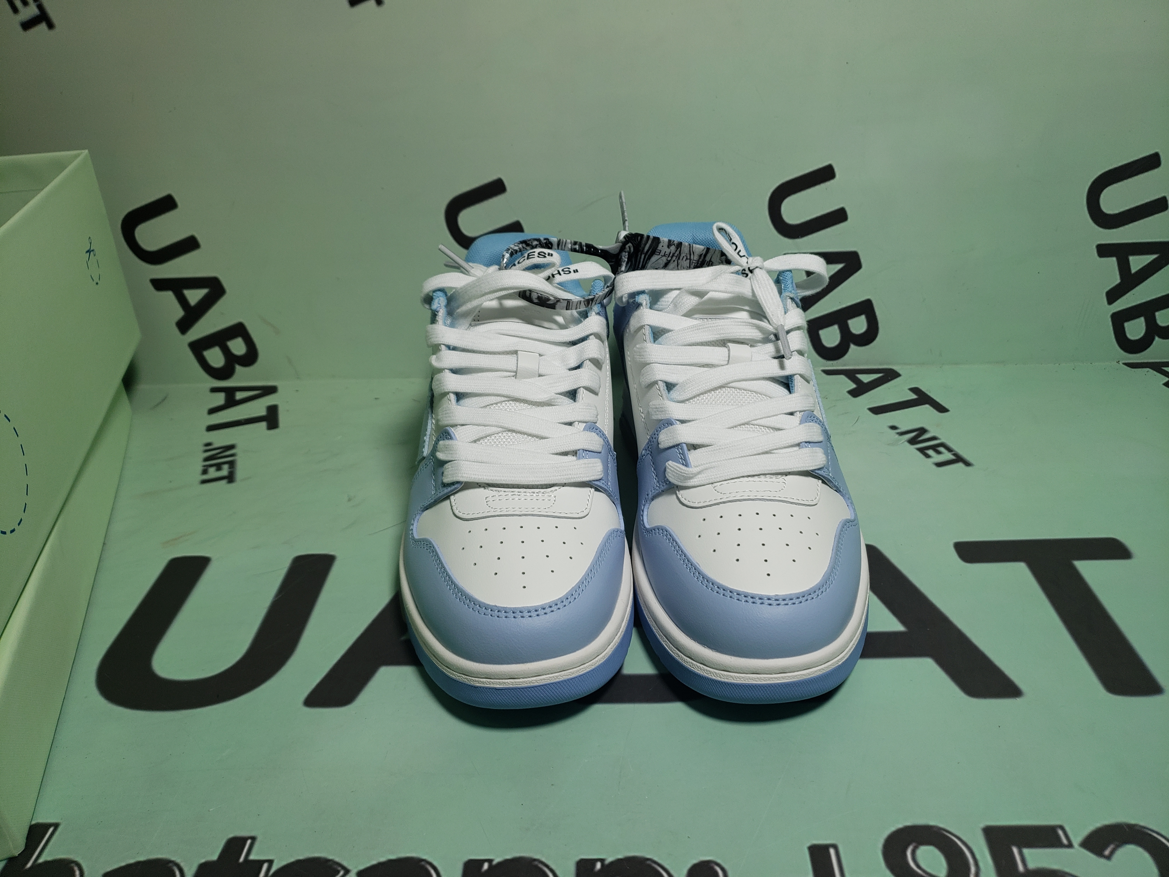 Uabat OFF-WHITE Out Of Office Blue Purple White   