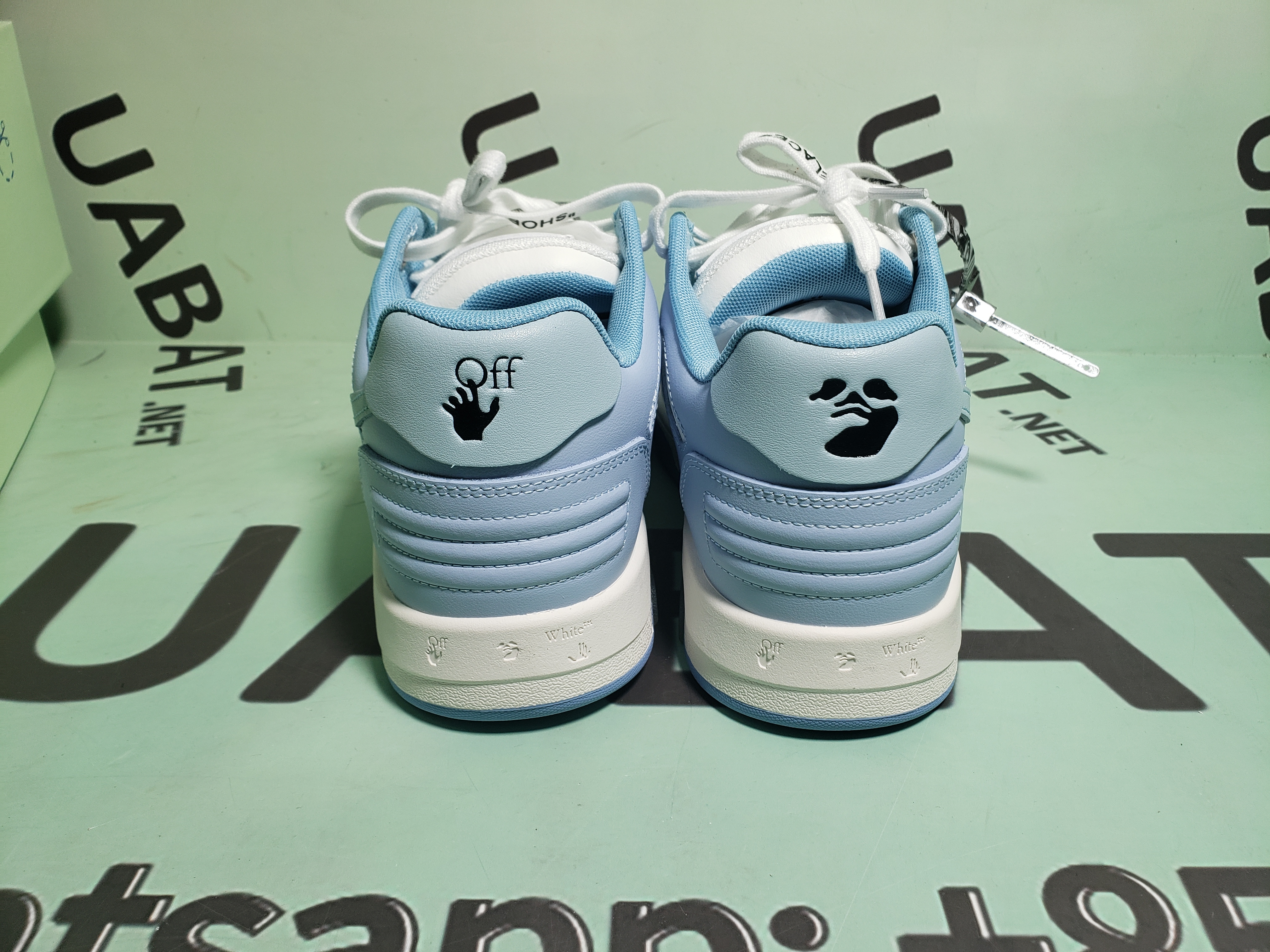 Uabat OFF-WHITE Out Of Office Blue Purple White   