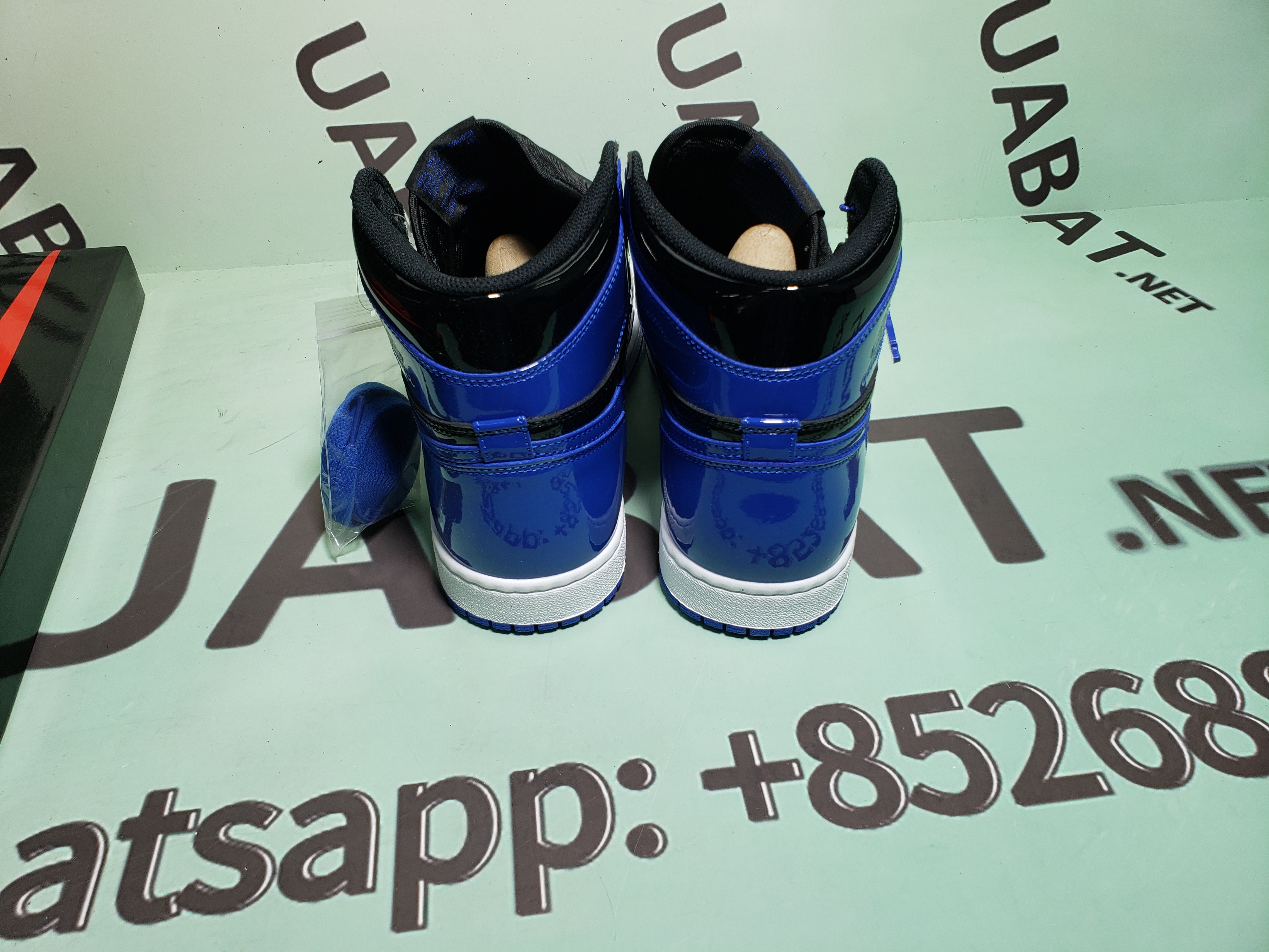 Uabat Jordan 1 Retro Patent Royal,555088-400