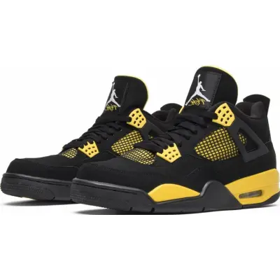 Uabat Jordan 4 Retro Yellow Thunder,308497-008 01