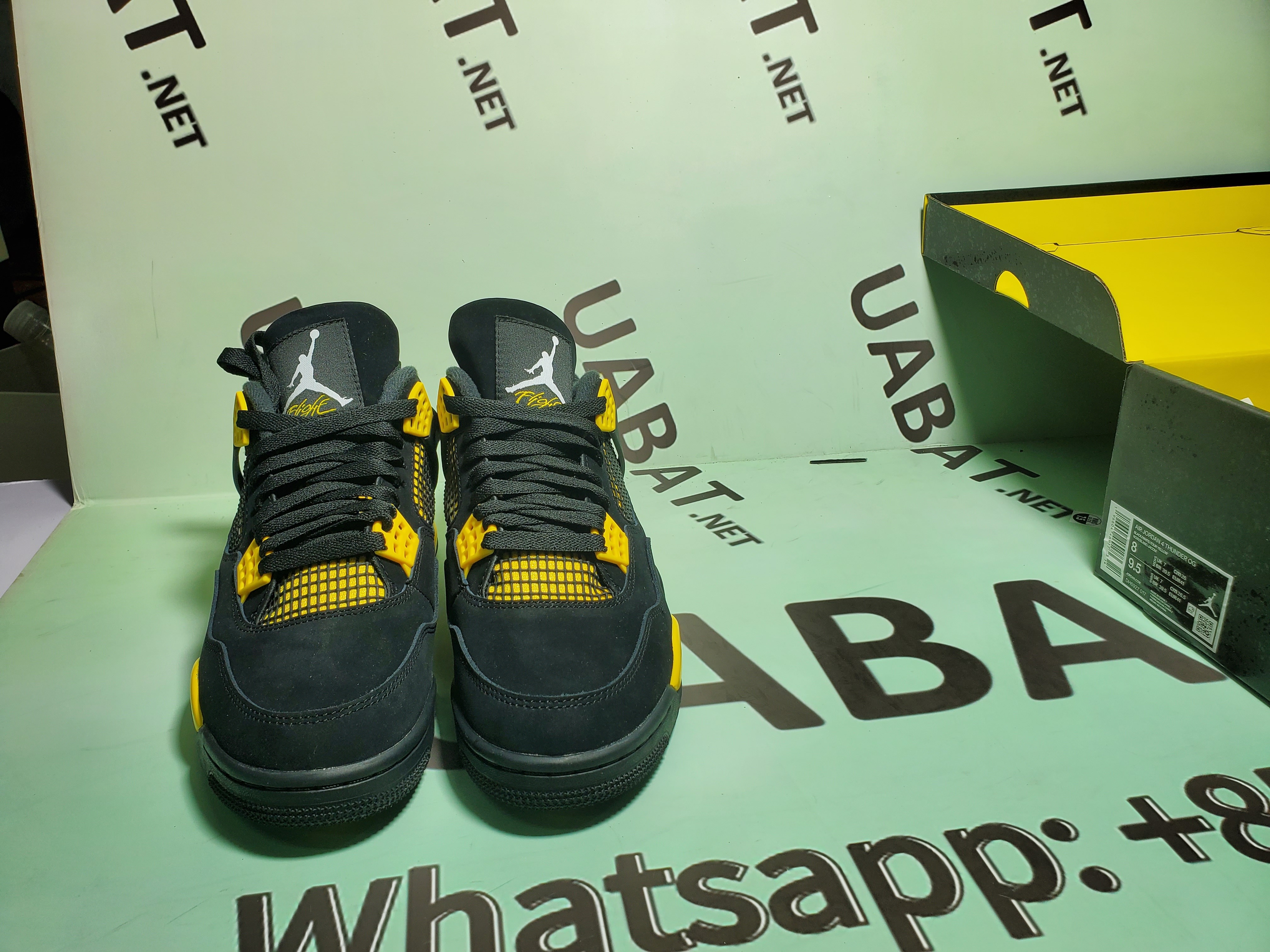 Uabat Jordan 4 Retro Yellow Thunder,308497-008