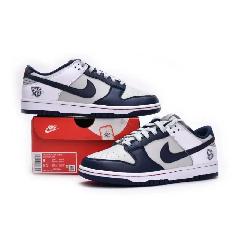 Uabat Dunk Low EMB NBA 75th Anniversary Brooklyn Nets,DD3363-001