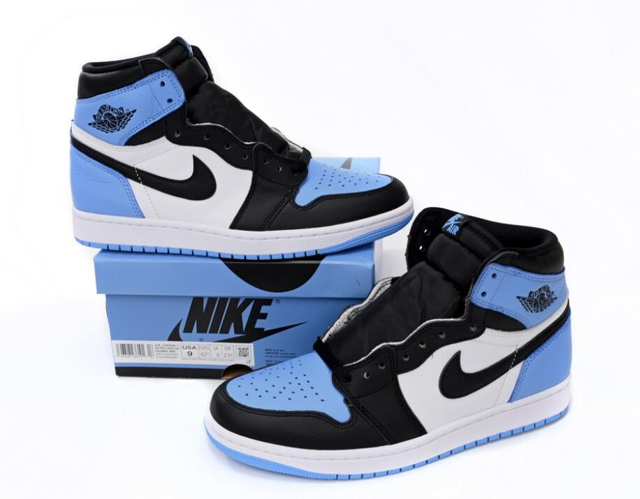 Uabat Jordan 1 Retro High OG UNC Toe,DZ5485-400