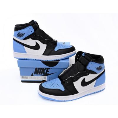 Uabat Jordan 1 Retro High OG UNC Toe,DZ5485-400 01