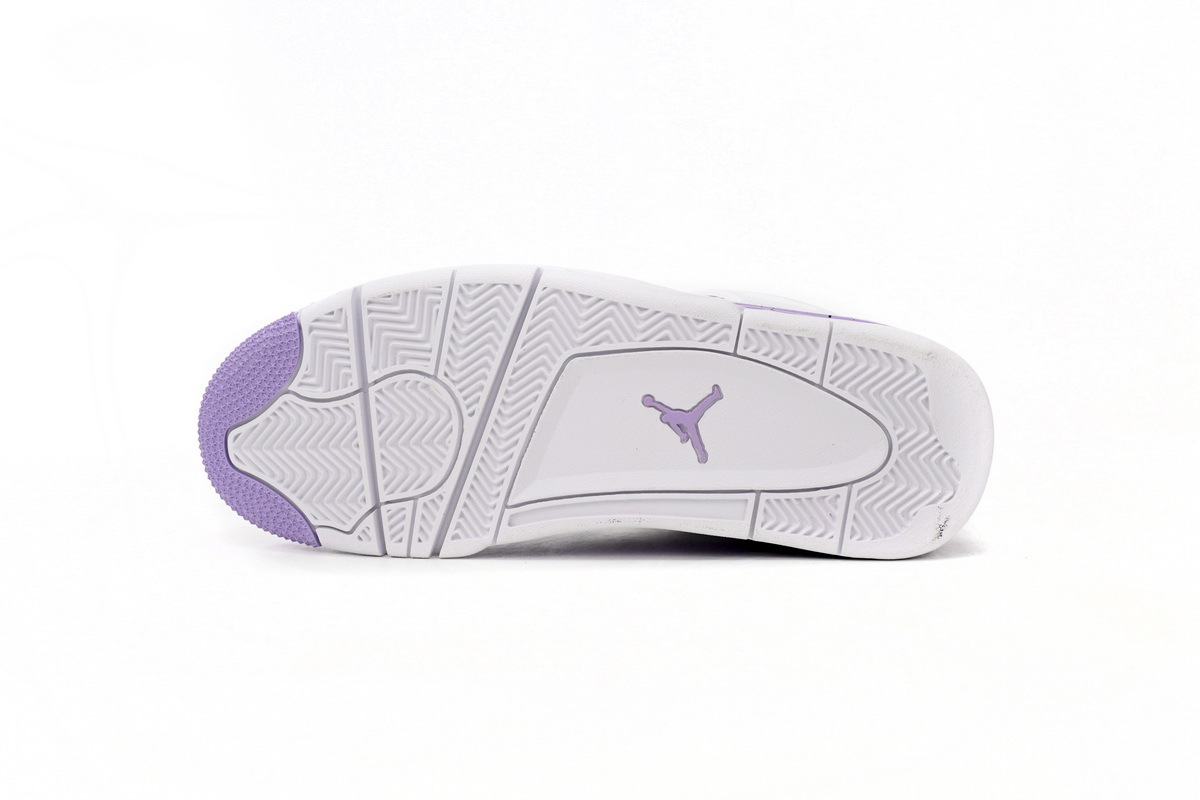 Uabat Air Jordan 4 White Purple,CT8527-115 