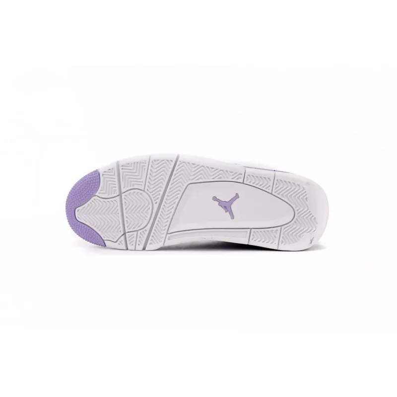 Uabat Air Jordan 4 White Purple,CT8527-115 
