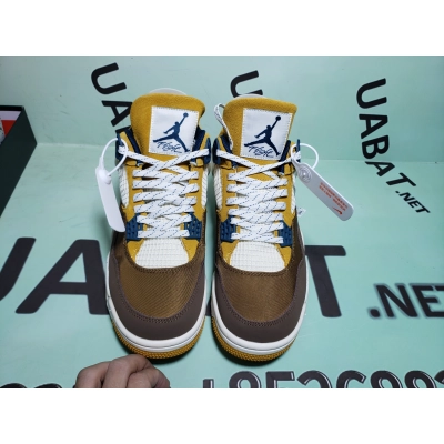 Uabat Air Jordan 4 "Cacao Wow" Brown White,FB2214-200 02