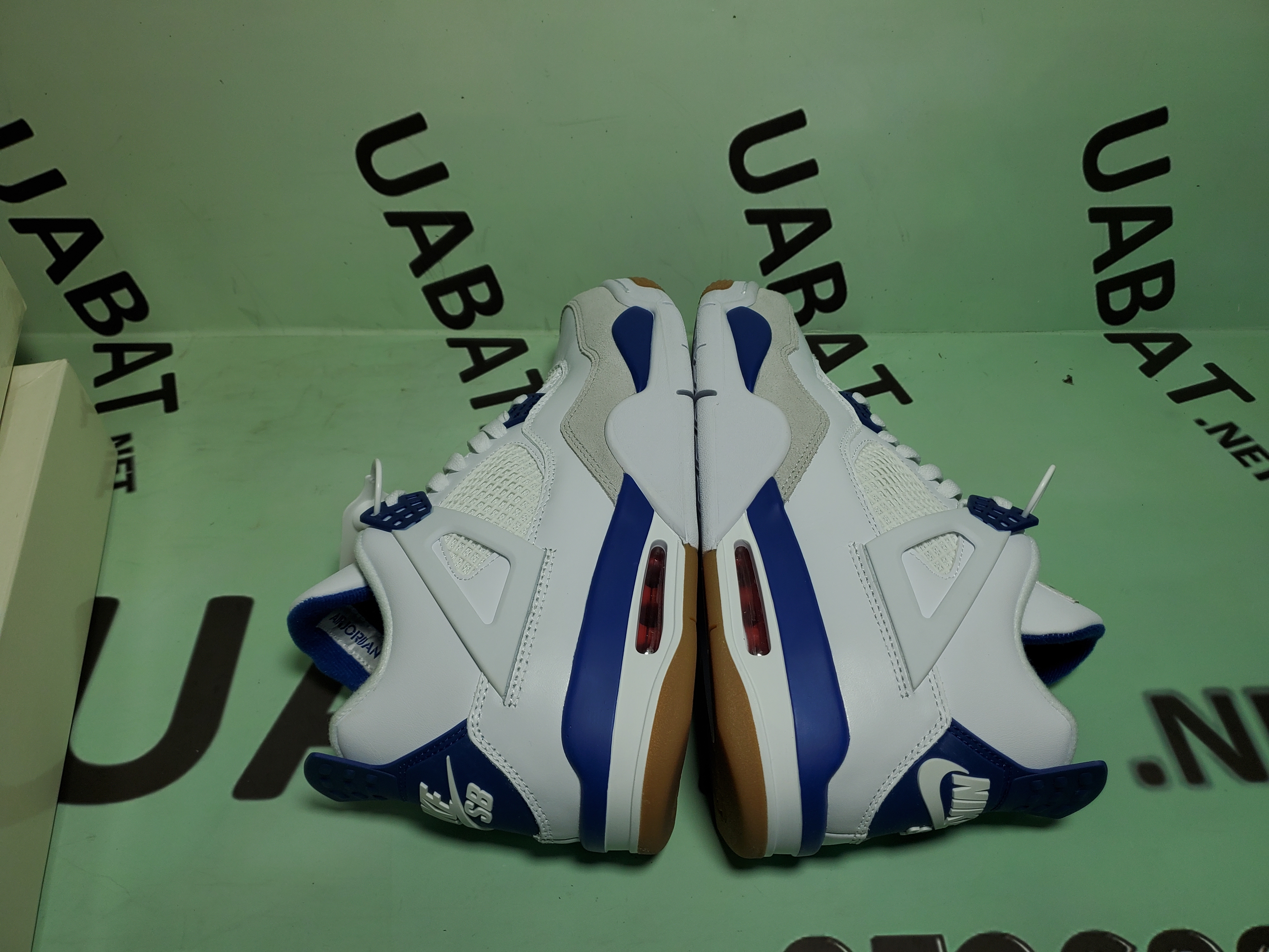 Uabat SB x Air Jordan 4 “Sapphire”Sapphire Blue,DR5415-140