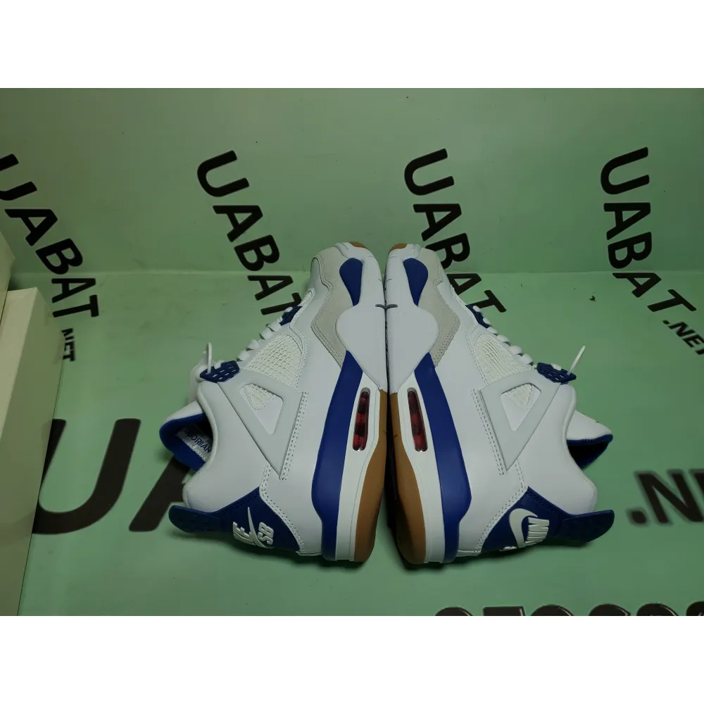 Uabat SB x Air Jordan 4 “Sapphire”Sapphire Blue,DR5415-140