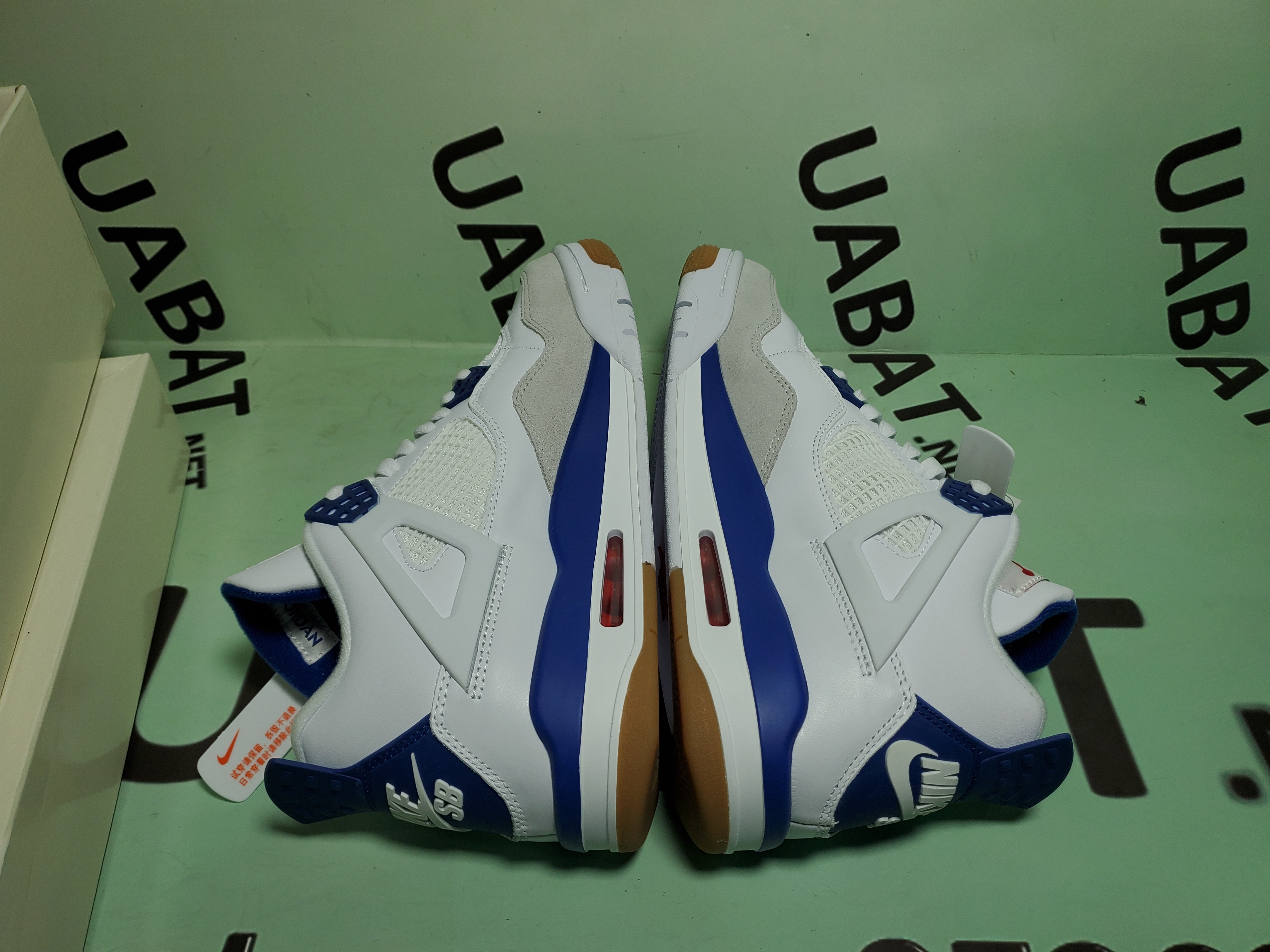Uabat SB x Air Jordan 4 “Sapphire”Sapphire Blue,DR5415-140