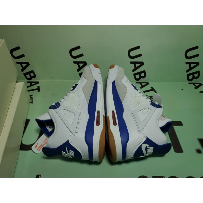 Uabat SB x Air Jordan 4 “Sapphire”Sapphire Blue,DR5415-140