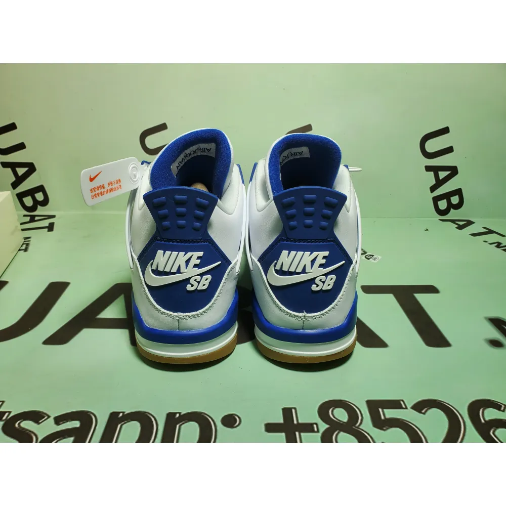 Uabat SB x Air Jordan 4 “Sapphire”Sapphire Blue,DR5415-140